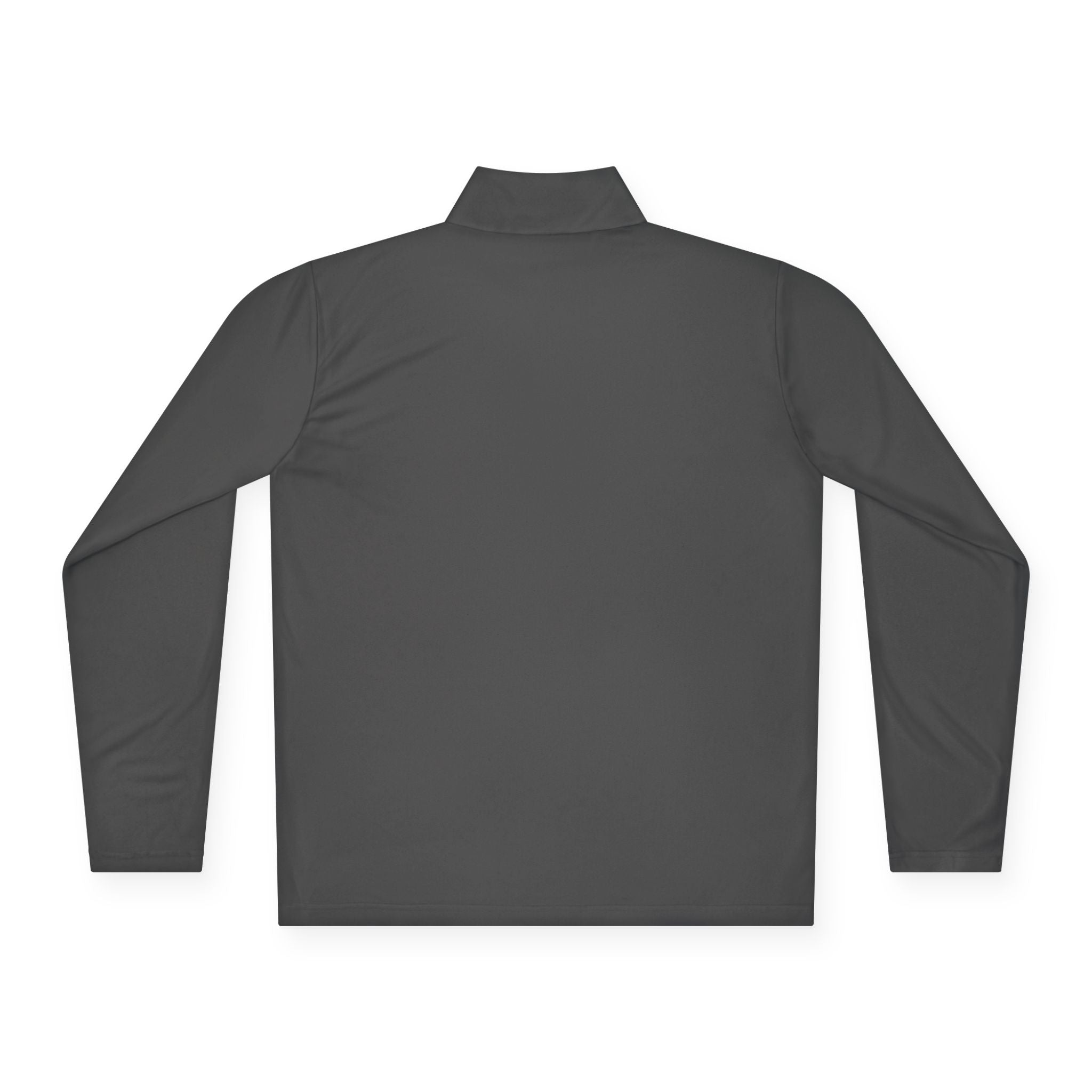 Wave Heart Logo Quarter-Zip Pullover | Minimal Script Chest Print