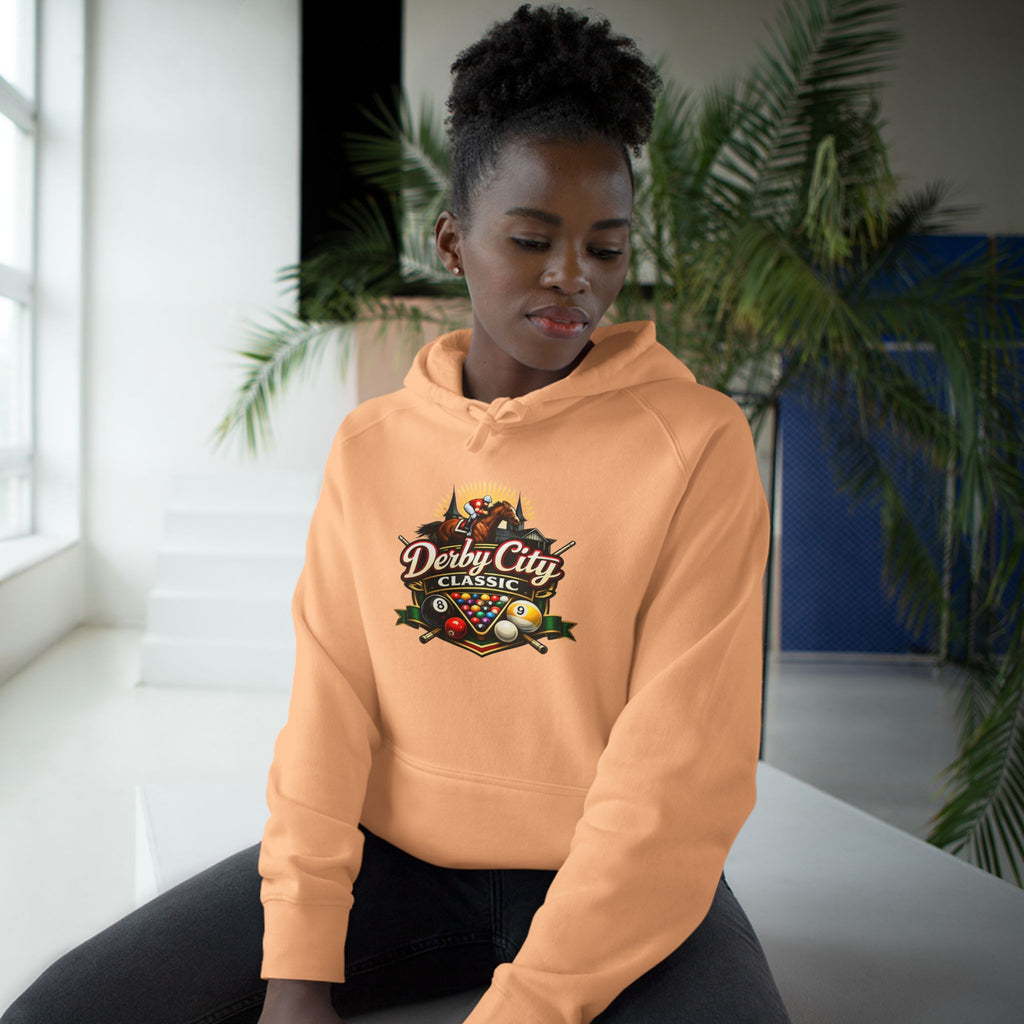 Derby City Classic Hoodie — Retro Horseshoe Horse Racing Logo