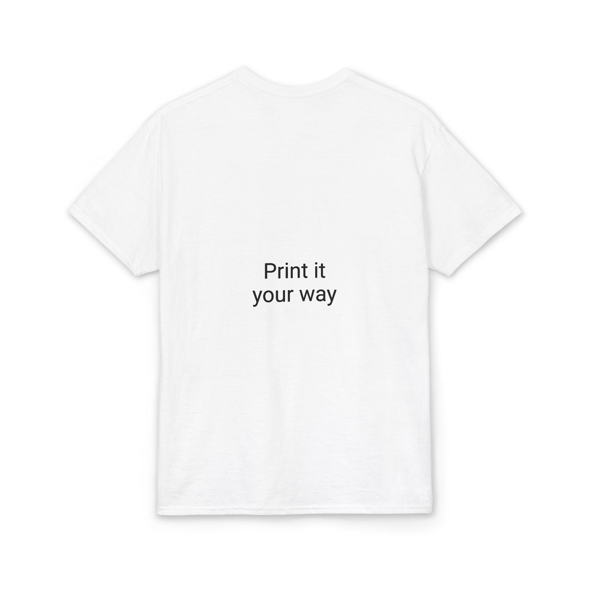 American Flag 'T' Freedom T-Shirt | Bed Wine & Blue Back Design
