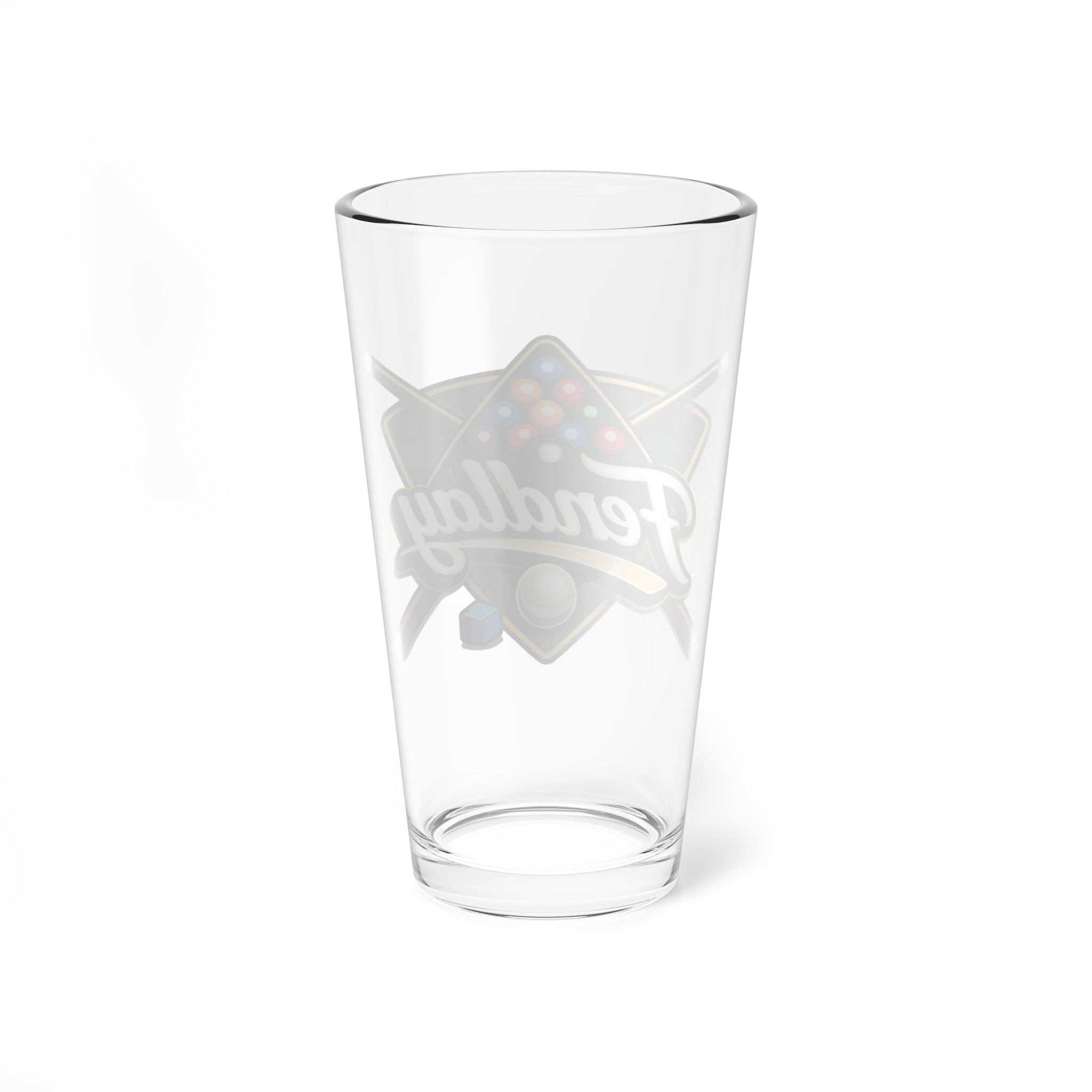 Fendlay Billiards Logo Mixing Glass, 16oz