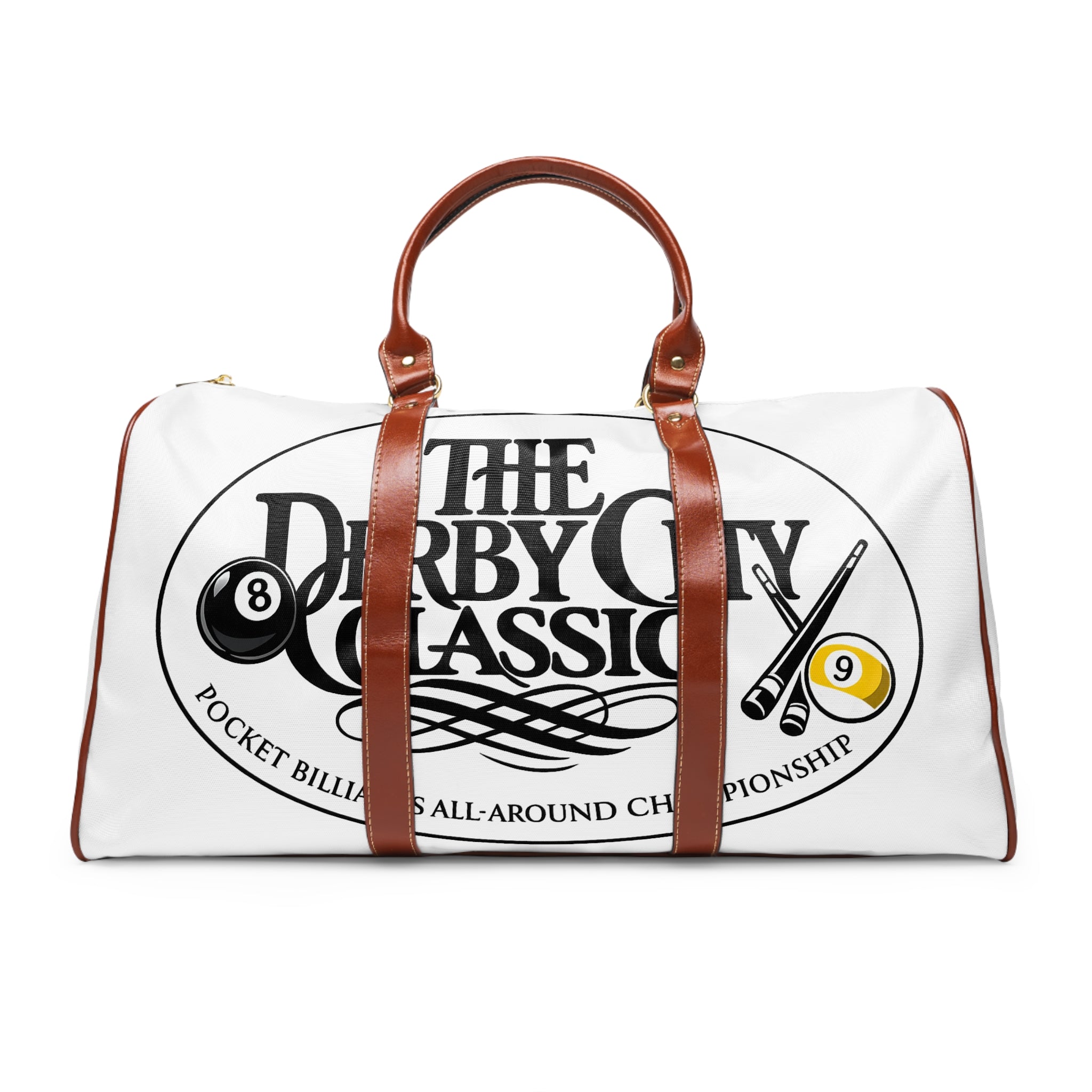 FENDLAY logo repeat Waterproof Travel Bag | Monogram duffel, Leather trim