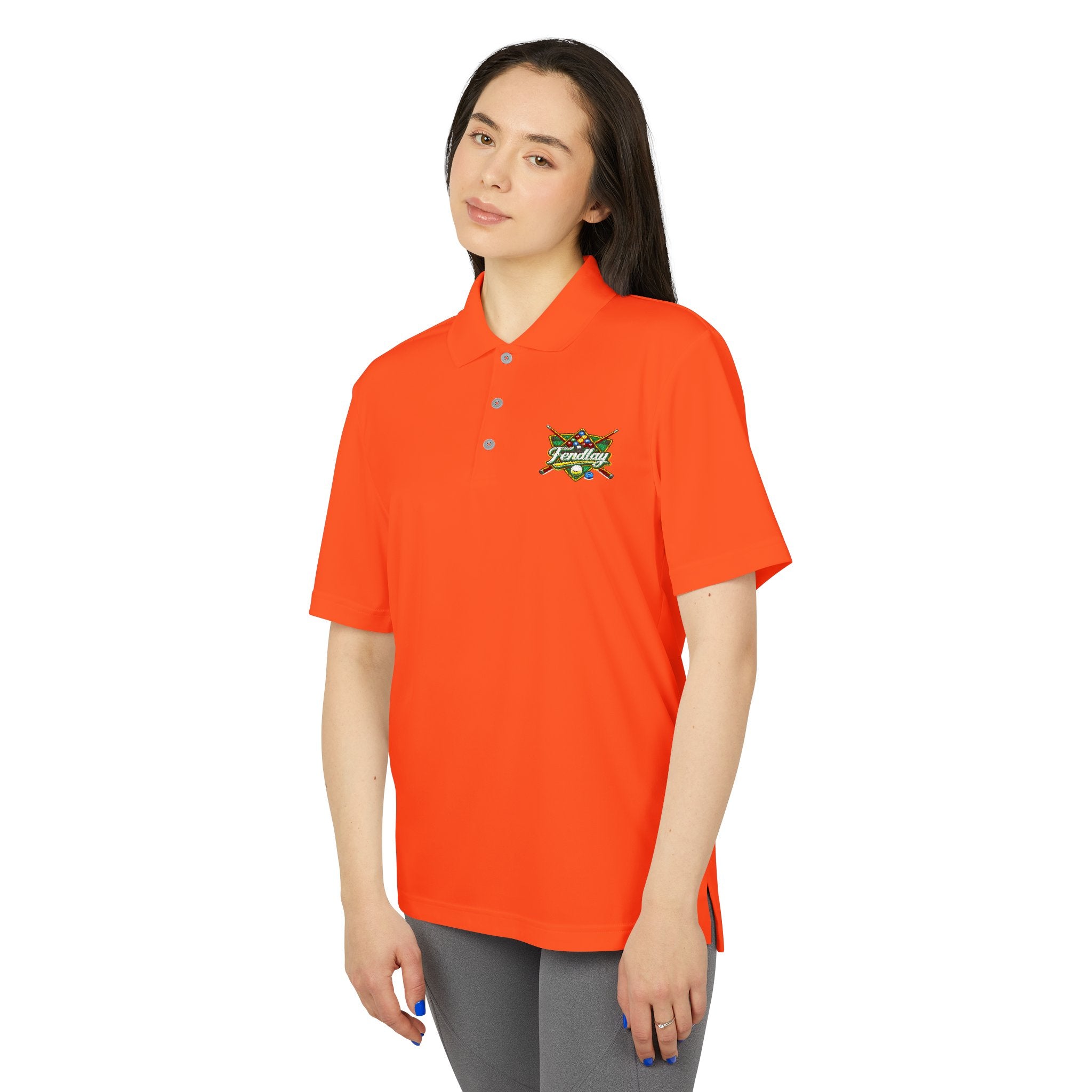 Tropical  Patch Polo | Performance Golf Shirt
