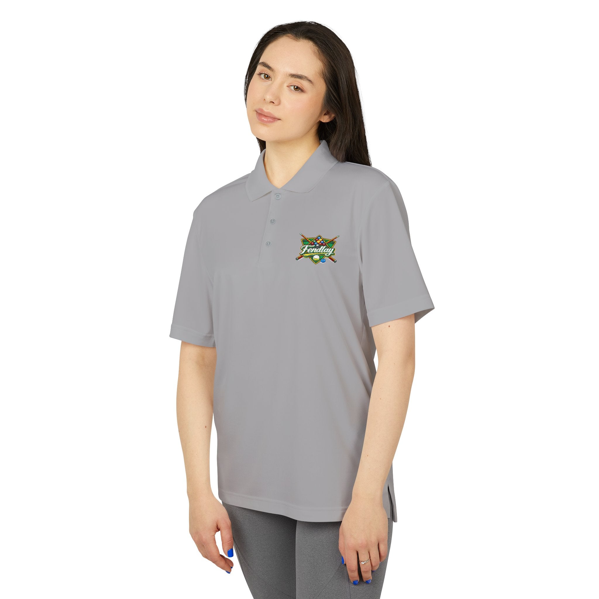 Tropical  Patch Polo | Performance Golf Shirt