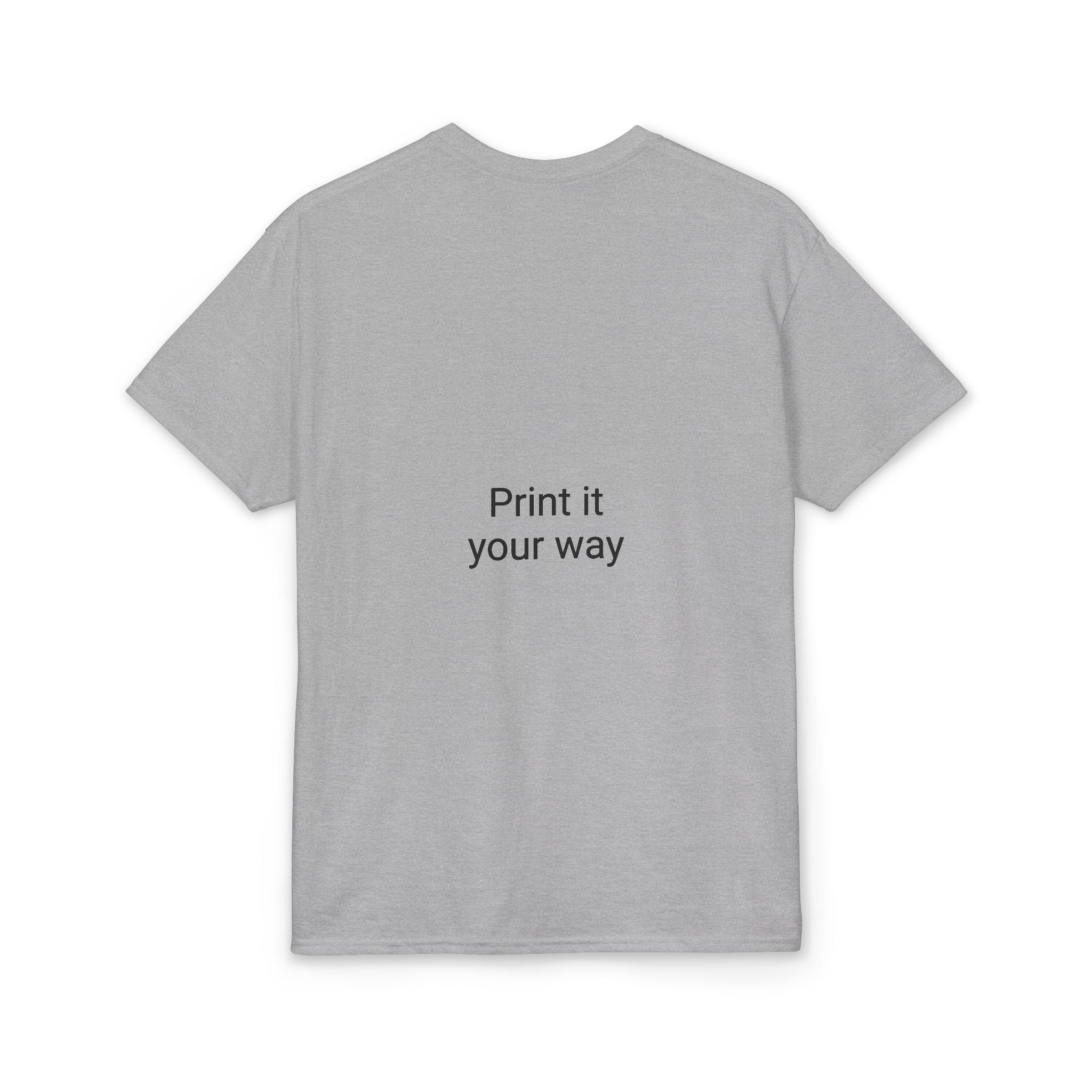 American Flag 'T' Freedom T-Shirt | Bed Wine & Blue Back Design