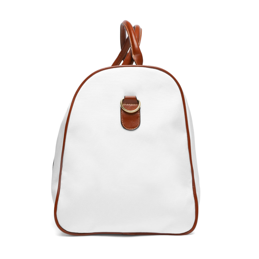 FENDLAY logo repeat Waterproof Travel Bag | Monogram duffel, Leather trim