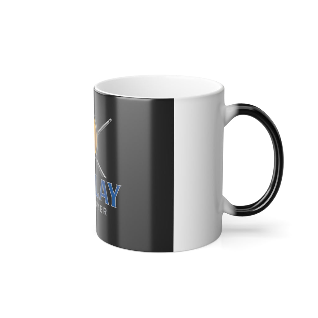 9 Ball Pool Player Mug | Color Morphing Coffee Cup