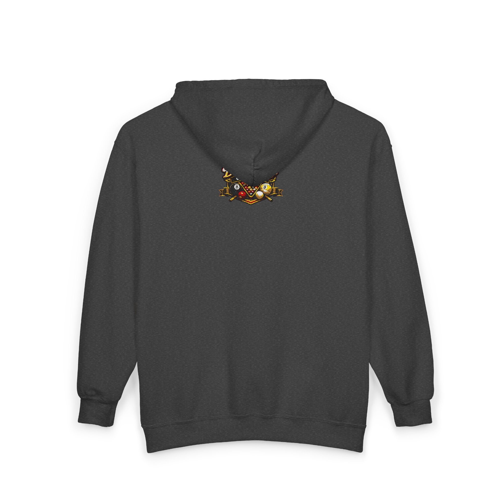 Fendlay/ Custom Derby logo Pool Player Hoodie | Full Zip Hooded Sweatshirt