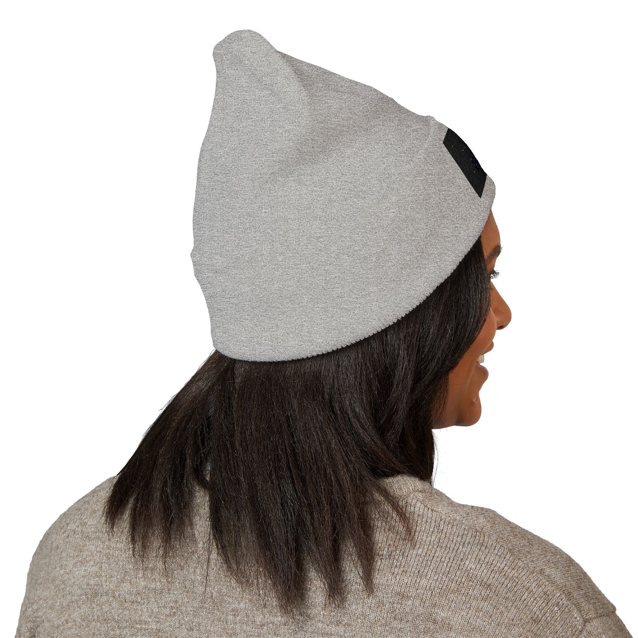 Pool Cue and 9-Ball Logo Beanie | Embroidered Cuffed Beanie
